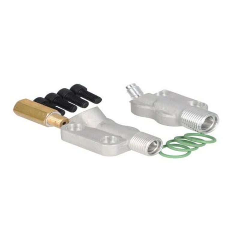Manifold Kit - AC Compressor fits John Deere 2355 2555 2755 2955 3140 4050 4055 4250 4255 4450 4455 4555 4560 4650 4755 4760 4850 4955 4960 A48690