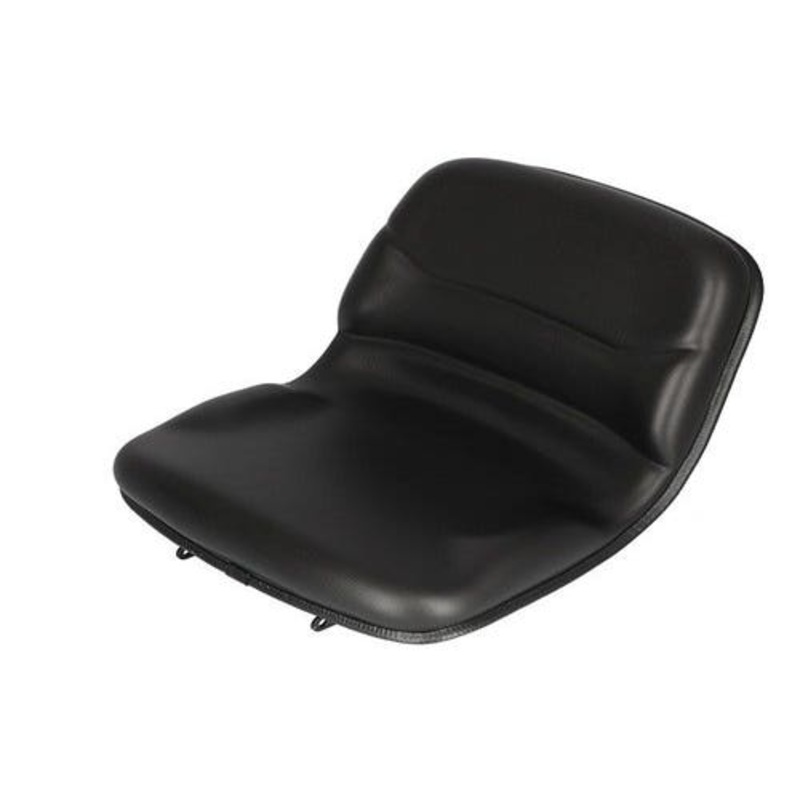 Seat - Contoured Black Vinyl fits John Deere 670 770 790 870 970 990 1070 3005 4005 670 770 870 790 M803465 M805158