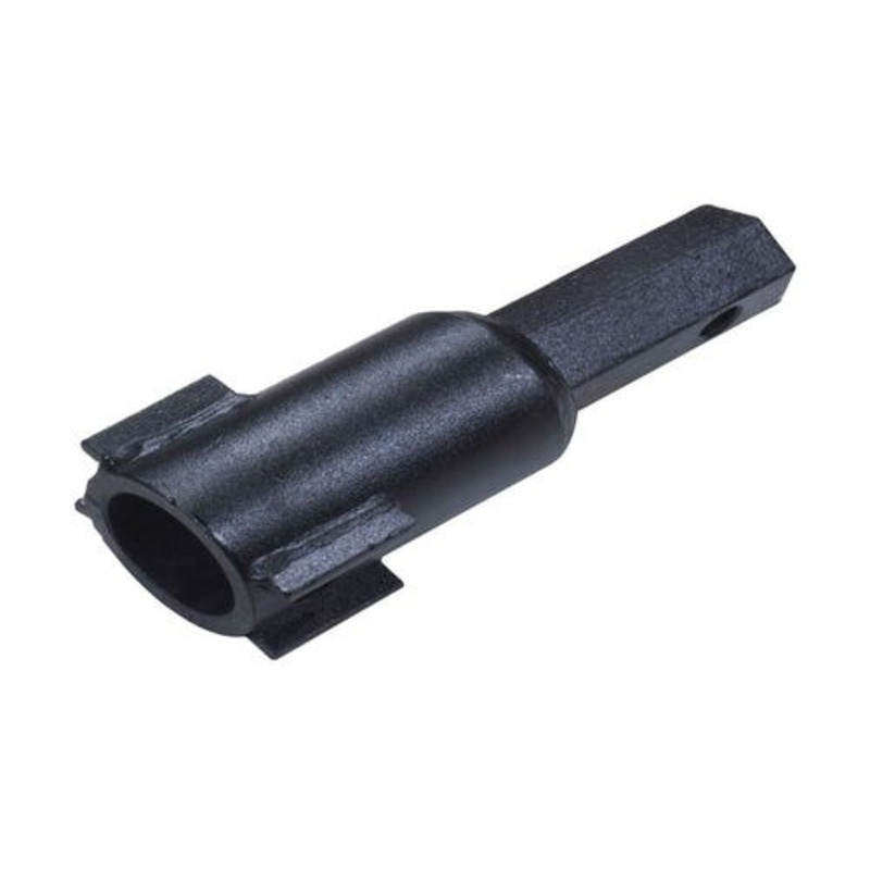 All States - Skid Steer Auger Bit Adapter - Female: 2-9/16" Round Male: 2" Hex fits John Deere fits New Holland fits Case fits International