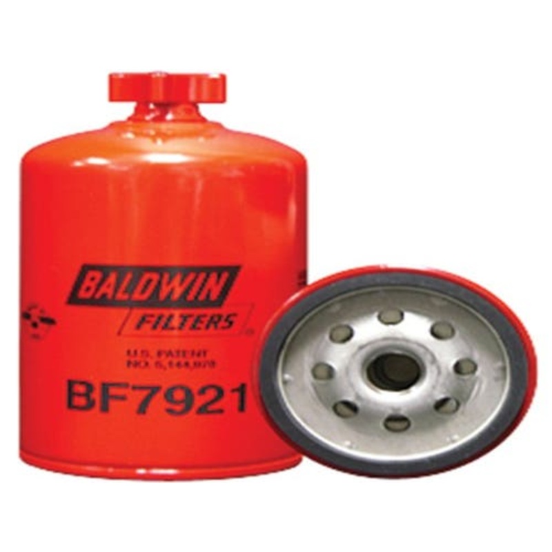 Baldwin Fuel/Water Separator Filter with Drain fits New Holland C185 L180 L218 L220 87803264 fits Case 84299977 fits Wix WIX 33472 fits Fram PS8428