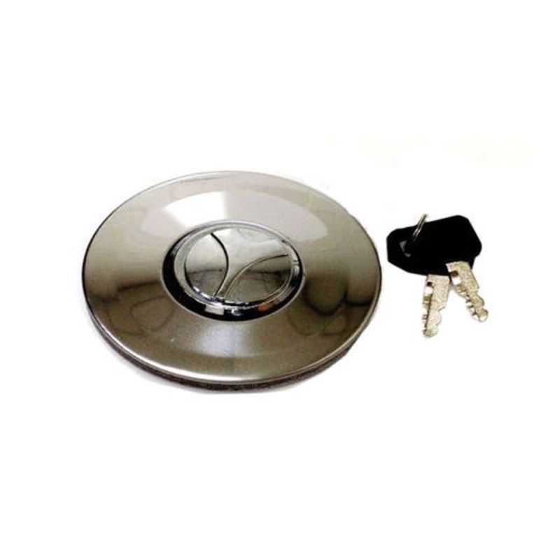 Fuel Tank Cap - Chrome Locking fits Takeuchi 155210080