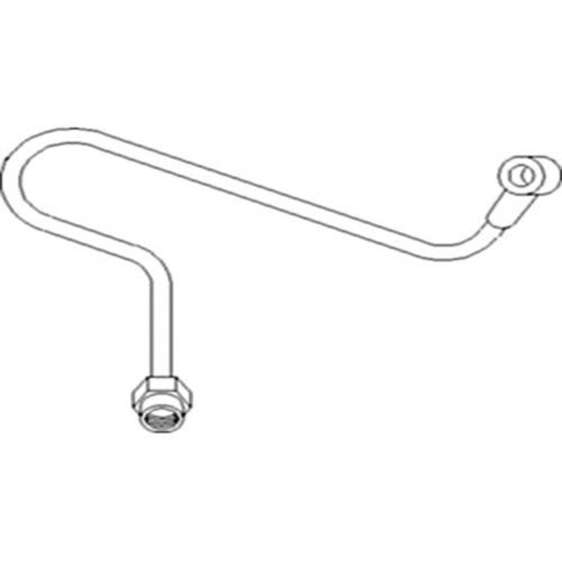 Injection Line - #2 Cylinder New Holland fits Ford 600 700 800 900 2000 2031 2120 2131 4000 4030 4031 4120 4130 C0NN9A556E fits New Holland 500736