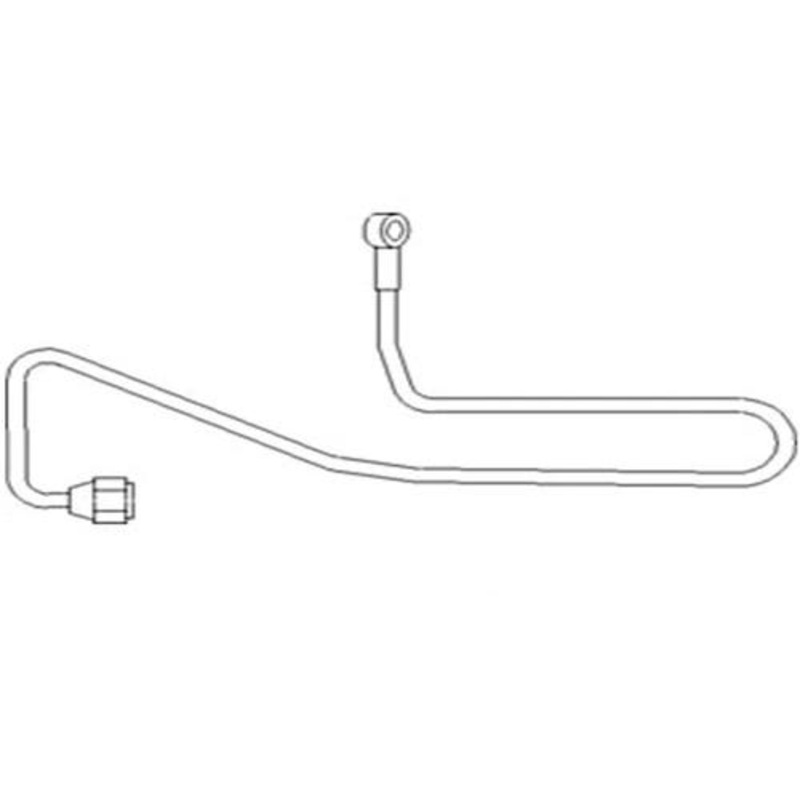 Injection Line - #6 Cylinder fits John Deere 600 4000 4020 4520 600 AR51199