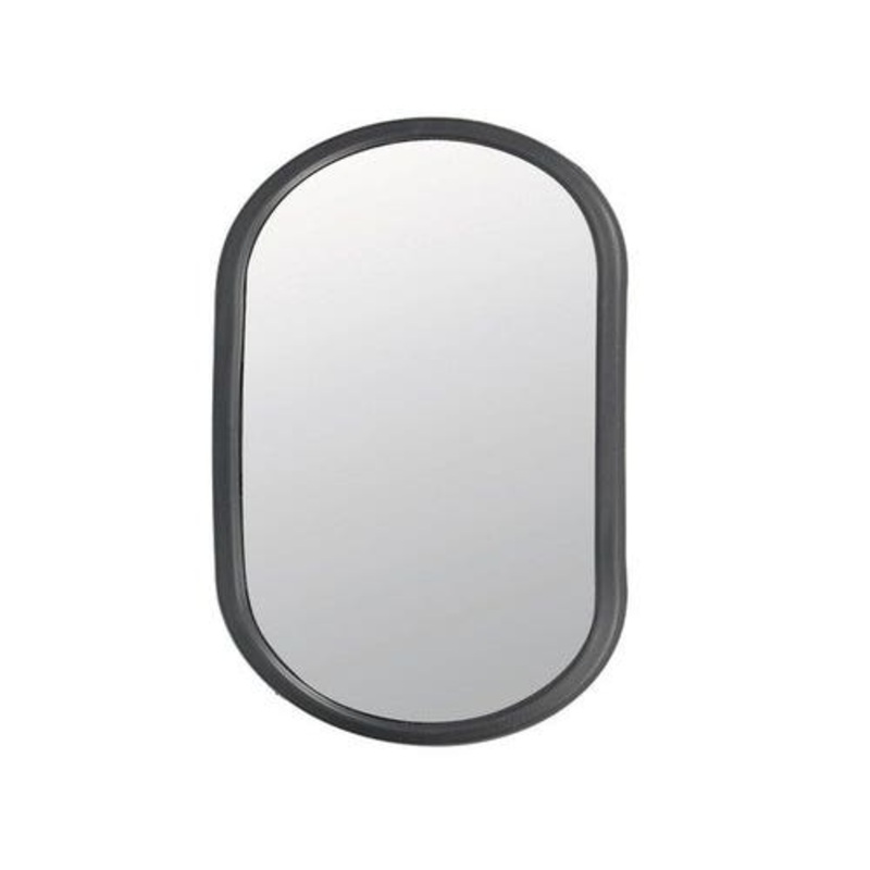 Mirror Head - Oval fits John Deere 110 120 200LC 330LC 370 490 590D 595D 790 790D 792 4420724 fits Komatsu 20Y-54-28911 fits Kobelco PY02C01079P1