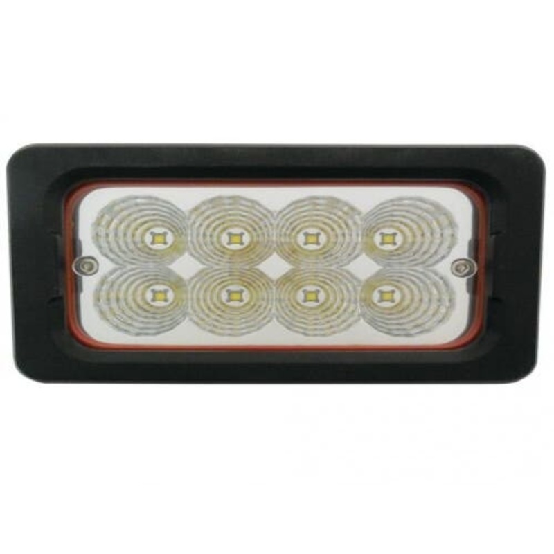 LED Work Light - 40W Flood Beam Rectangular Side Lamp fits John Deere 7210 7410 7510 7600 7610 7700 7710 7800 7810 8100 8200 8210 8300 8400 RE330061