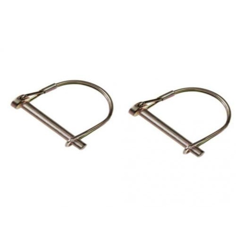 Wirelock Pin 1/4" x 1 3/4" x 2" Round Lock 2 Pack
