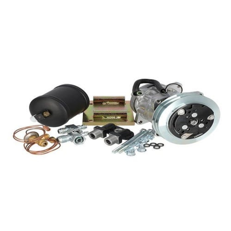 Air Conditioning Compressor Conversion Kit - Early Models fits International Hydro 100 Hydro 186 766 786 886 966 986 1066 1086 1466 1486 1566 1586