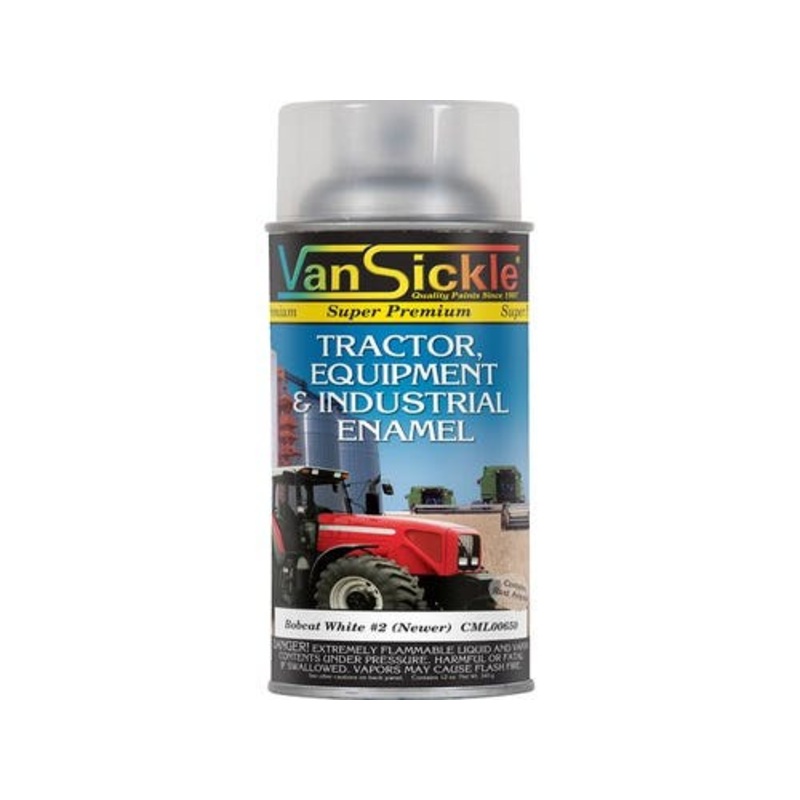 Bobcat White Aerosol fits Paint Bobcat fits Bobcat 6902235