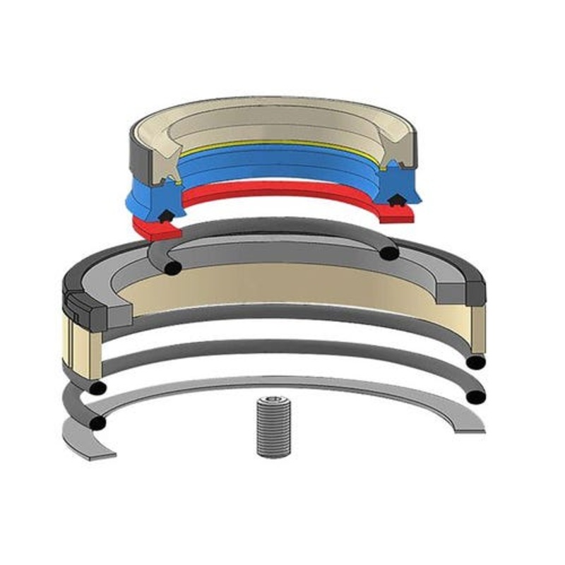 Hydraulic Seal Kit - Stabilizer Cylinder fits Caterpillar 416 416D 416E 416F 416F2 420D 420E 420F 420F2 430D 430E 430F 430F2 416D 420D 430D 2332623