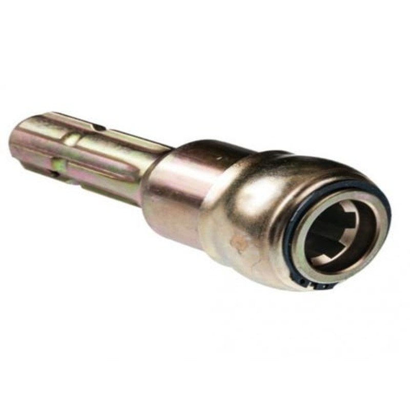 PTO Adapter Quick Release Collar/Coupler 1-3/8" 6 Spline Female 6 Spline Male fits 3-Point Hitch & Ag Hardware PA09 PA-09