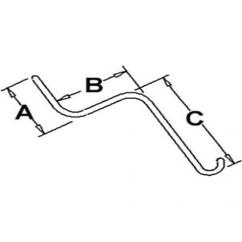Rake Tooth fits New Holland HT152 HT154 HS1RT 86729947 HS1ERT fits Sitrex OT1A SS1RT TEHS1 TEHS1E TES21