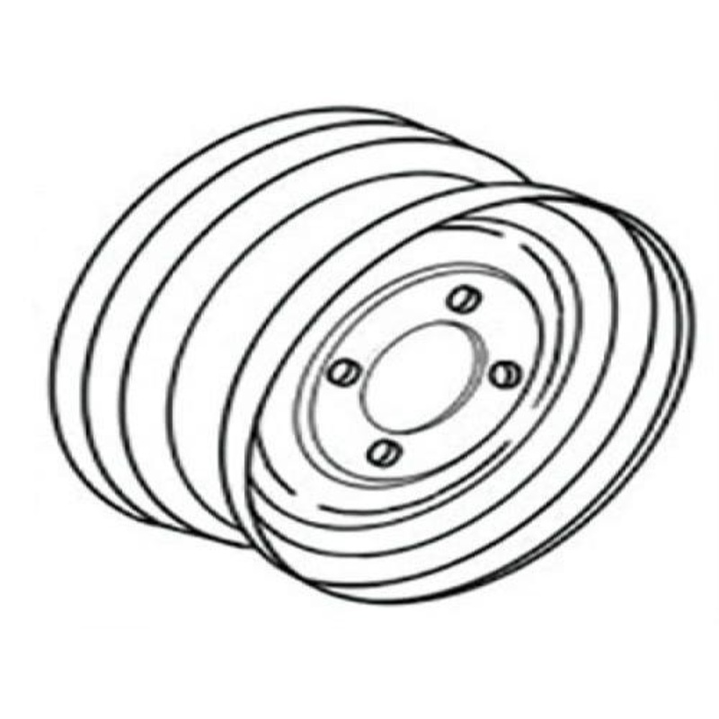 Rim - Front 8" X 15" fits Vermeer 504F 504G 504H 504L 505L 604J 605C 605D 605E 605F 605G 605H 605J 504I 5400 5410 5500 55944001 9040 A57879 98A1586