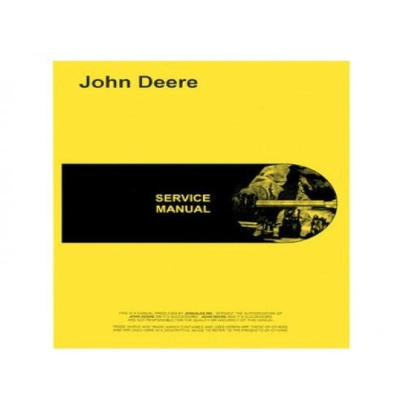 Service Manual Supplement fits John Deere 720 730