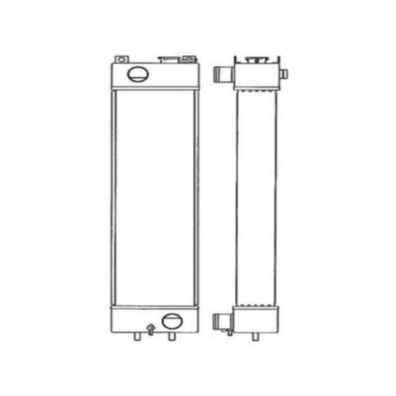 Radiator fits Komatsu PC128US-3 22B-03-12112