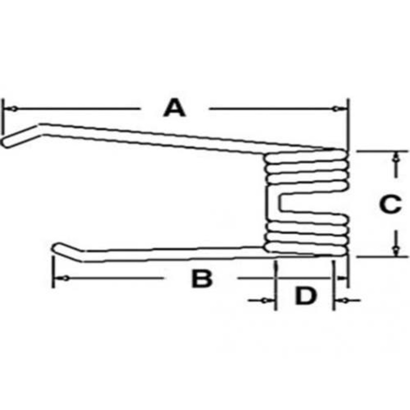 Tedder Tooth - Left Hand fits Lely Gemini 300 4.1003.0208.0 L4100302080Z 4100302080