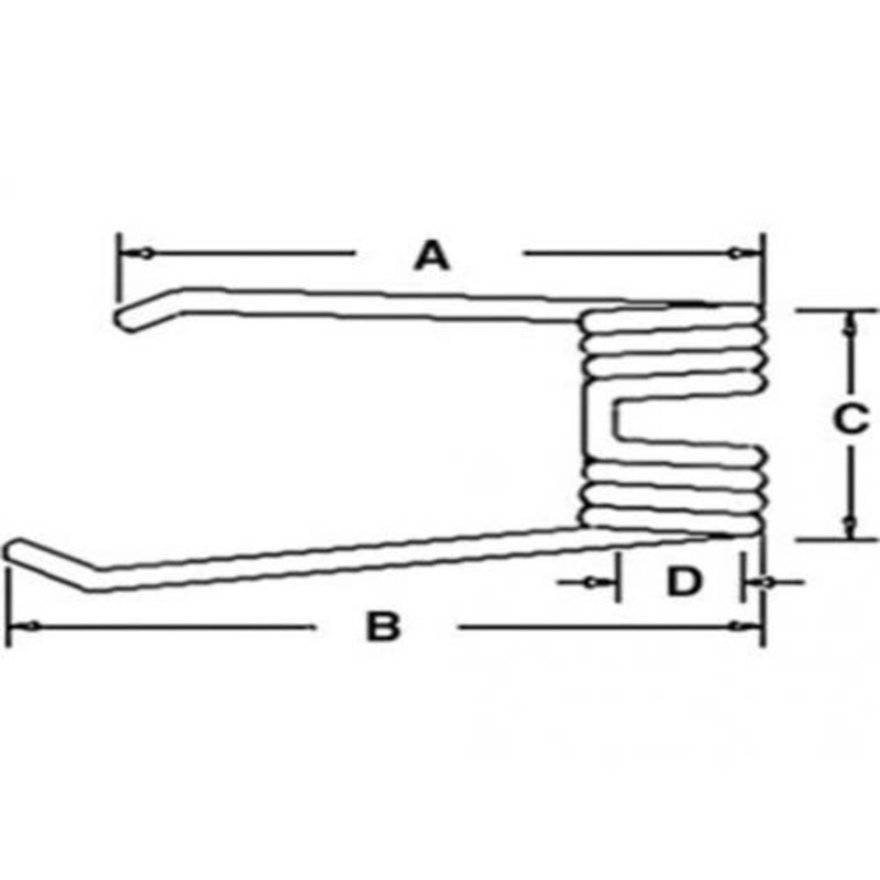 Tedder Tooth - Right Hand fits Lely Gemini 300 4.1011.0139.0 L4101101390Z 4101101390
