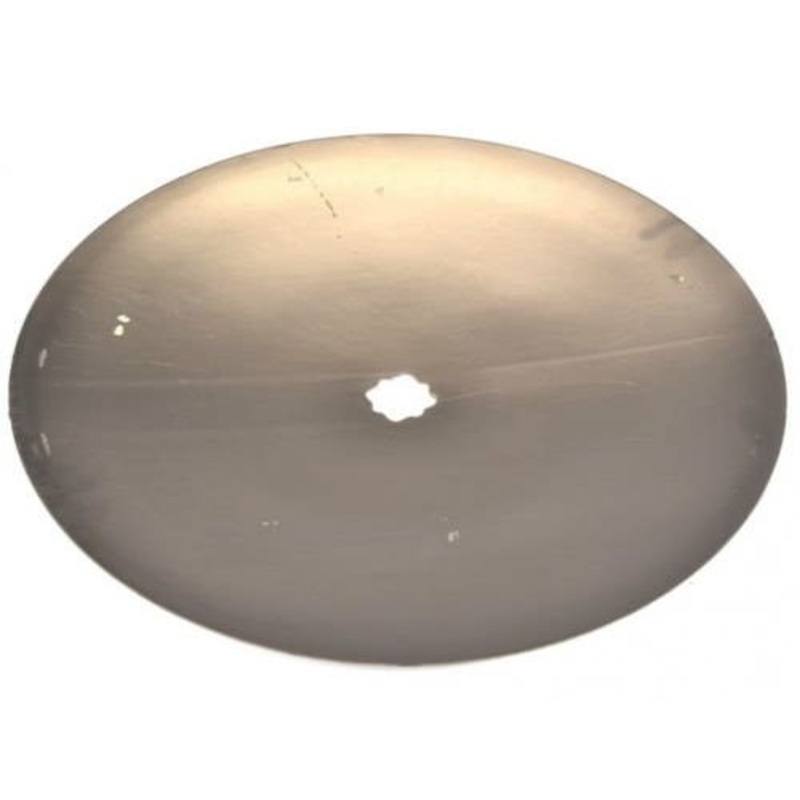 Disc Blade 18" Smooth Edge 3/16" Thickness 1-1/8" Square x 1-1/4" Square Axle fits Universal Tillage Disc Blades 18360317P 498 602-498 BP18360317 N498