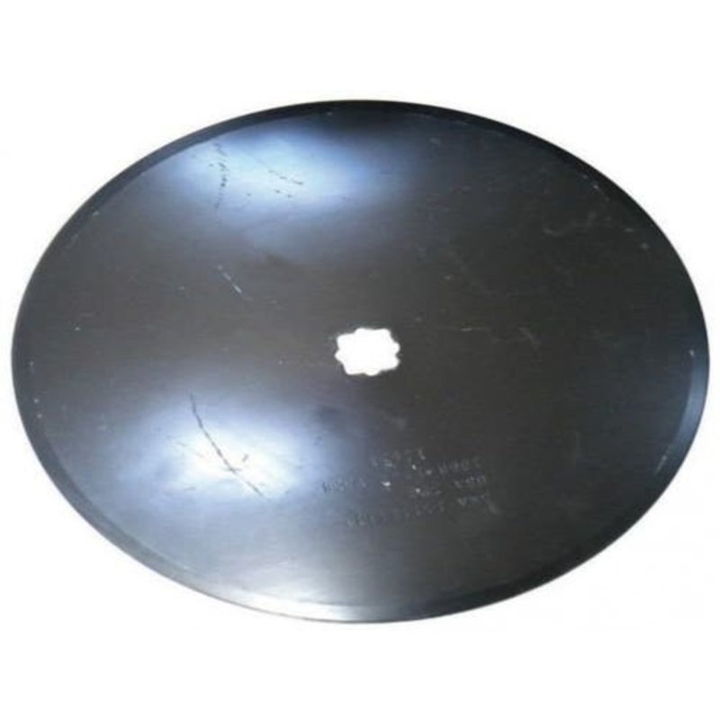 Disc Blade 20" Smooth Edge 3/16" Thickness 1-1/8" Square x 1-1/4" Square Axle fits Universal Tillage Disc Blades 20360317P 602-826874 826874