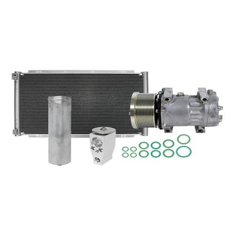 Air Conditioning Kit with Condenser fits Caterpillar 320E 320EL 323EL 323FL 372-9295 346-7413 327-6558 363-9454