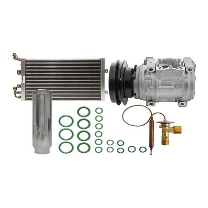 Air Conditioning Kit with Condenser fits Kubota 33770-50050 33770-50042 3P999-00230 3F999-01740 33770-96121