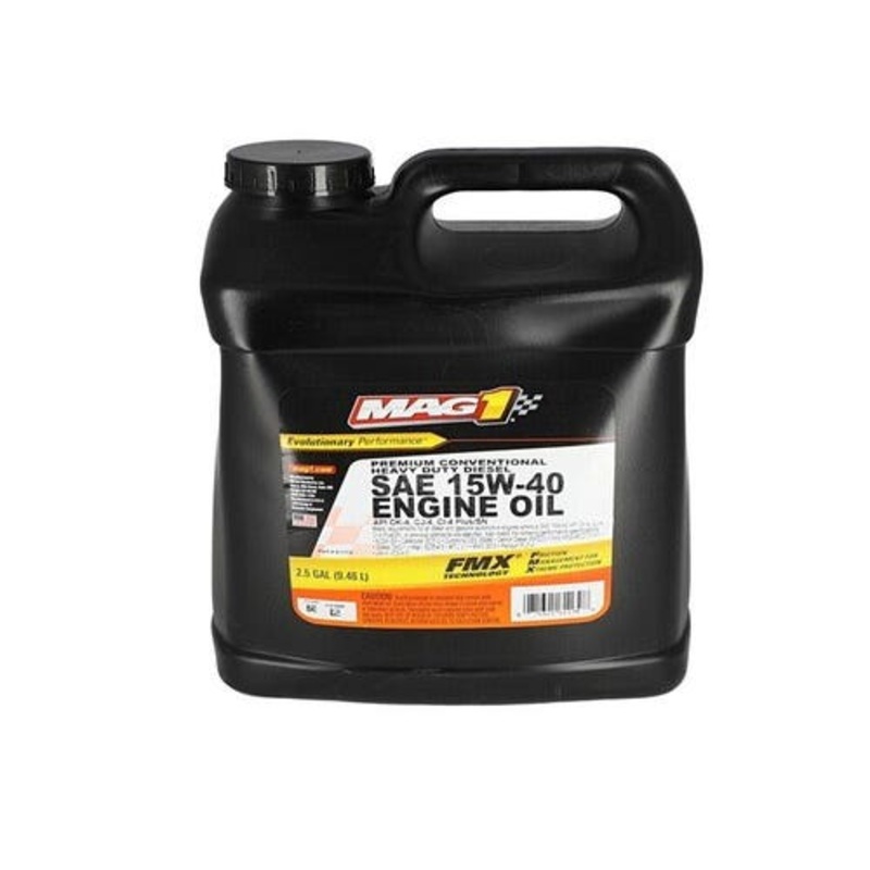 MAG 1 Diesel Motor Oil 15W-40 2.5 Gallons fits Fluids/Chemicals/Oil/Additives Engine Oil