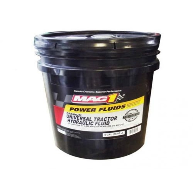 MAG 1 Premium Universal Hydraulic Fluid 5 Gallons fits Fluids/Chemicals/Oil/Additives Hydraulic Fluid