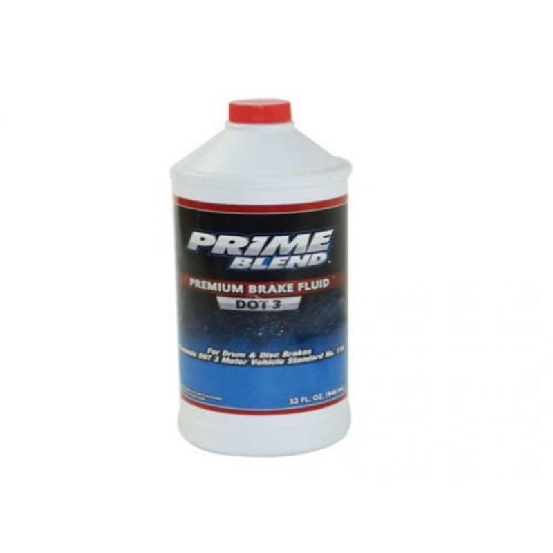 Prime Blend DOT 3 Brake Fluid 32 oz. can fits Fluids/Chemicals/Oil/Additives Brake Cleaner & Fluids