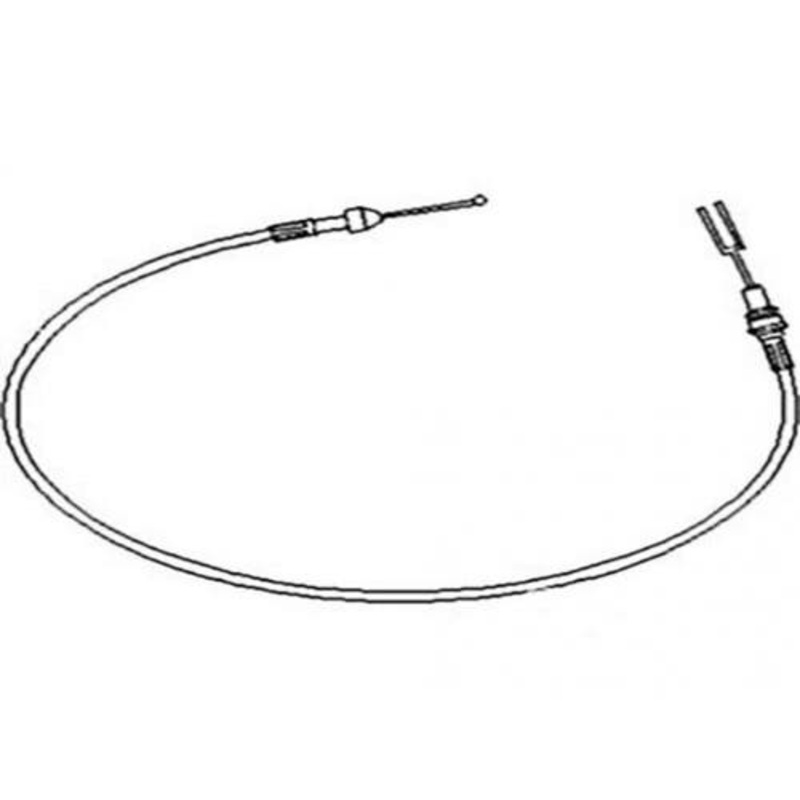 Throttle Cable - Hand fits Massey Ferguson 383 390 360 362 365 375 383 390 393 398 3759021M91