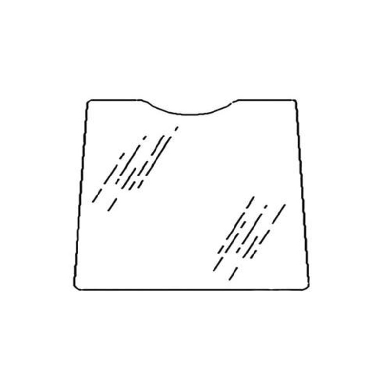 Cab Glass - Door Upper Left Hand fits John Deere 315 300D 310E 410E 510 300D 310 310D 310E 310SE 315 315D 315SE 410 410D 410E 510 510D 710D T133335