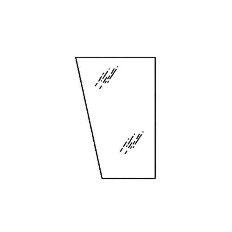 Cab Glass - Front Lower Left Hand fits John Deere 315 310G 310SG 410G 410J 310 310G 310J 310SG 310SJ 315 315SG 410 410G 410J 710 710G 710J T164696