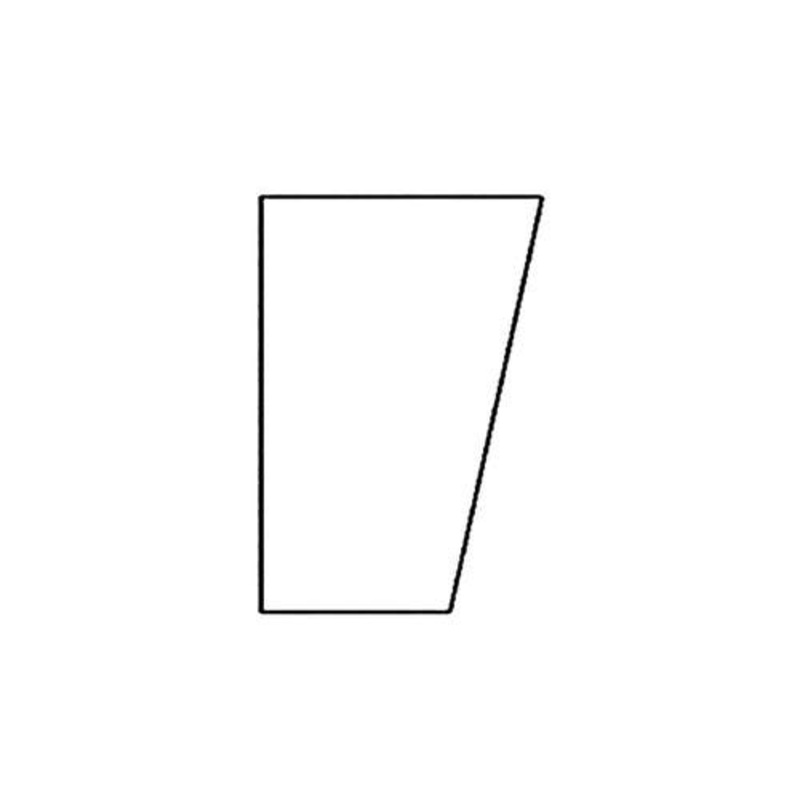Cab Glass - Front Lower Right Hand fits John Deere 315 310G 310SG 410G 410J 310 310G 310J 310SG 310SJ 315 315SG 410 410G 410J 710 710G 710J T164695