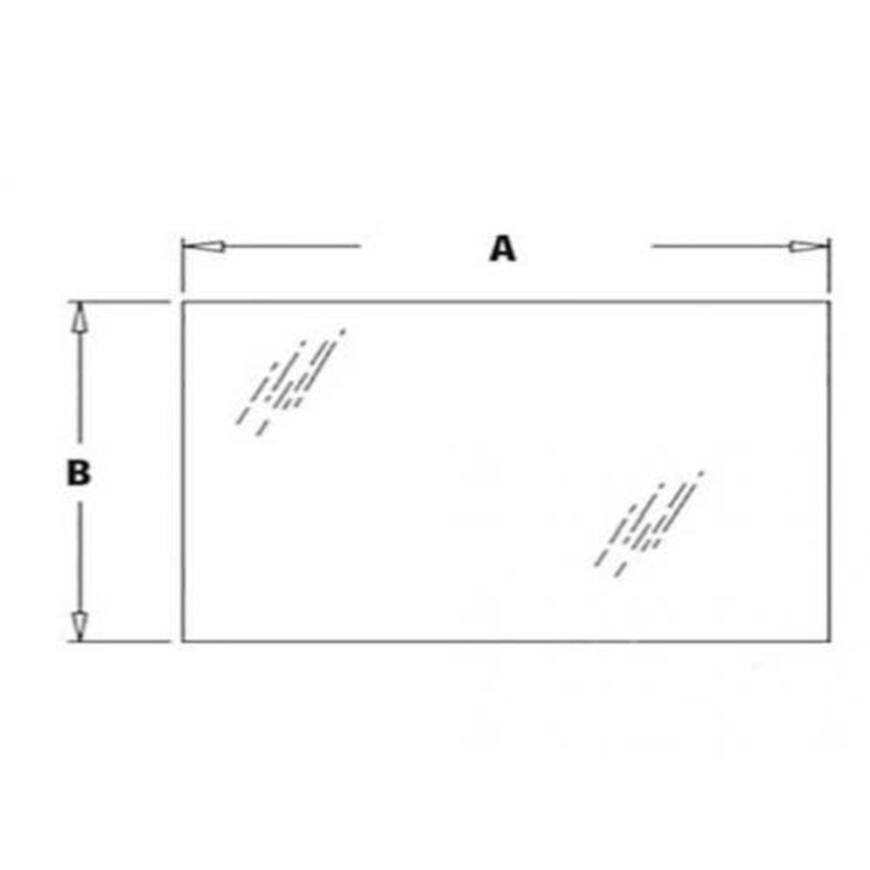 Cab Glass - Rear Window Upper fits Case 580D 580SD 580SE 680H 680K 680L 780B 780C 780D 580D 580SD 580SE 680H 680K 680L 780B 780C 780D F44629