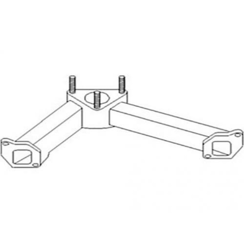 Exhaust Manifold fits Massey Ferguson 174-4 184-4 261 274-4 282 294-4 374 384 394 178 374S 384S 394S 37781333 735826M1