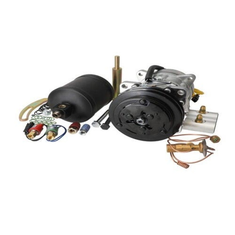 Air Conditioner Compressor Conversion Kit Sanden Style fits John Deere 4000 4020 4040 4230 4240 4320 4430 4440 4520 4620 4630 4640 4840 7520 8430
