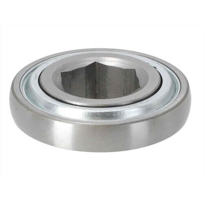 Ball Bearing Spherical Hex Bore Pre-Lube fits John Deere 330 435 3120 3320 3520 JD9313 fits Case IH 211587C91 fits Gehl 044260 fits Hesston 713172