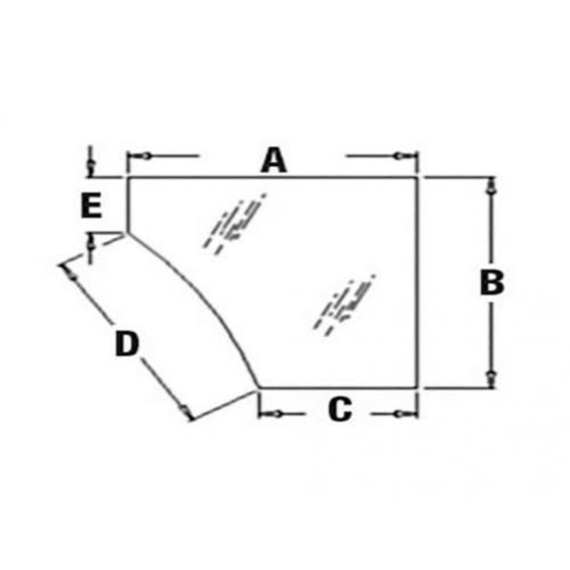 Cab Glass - Door Lower Left Hand fits John Deere 315 310G 310SG 410G 710 710G 310 310G 310SG 315 315SG 410 410G 710 710G T165336