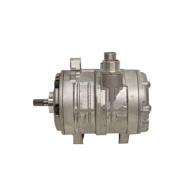 Compressor without Clutch fits Caterpillar 216B3 226B 226B3 232B 236B 242B 246B 247B 247B3 248B 252B 257B 262B 267B 268B 277B 287B 218-6833 219-6833