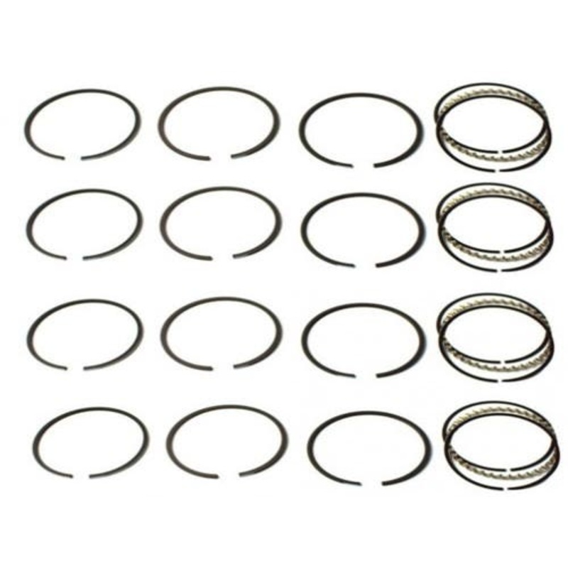 Piston Ring Set - .040" Oversize - 4 Cylinder fits John Deere fits New Holland fits Case fits Oliver fits Allis Chalmers fits Wisconsin fits Waukesha