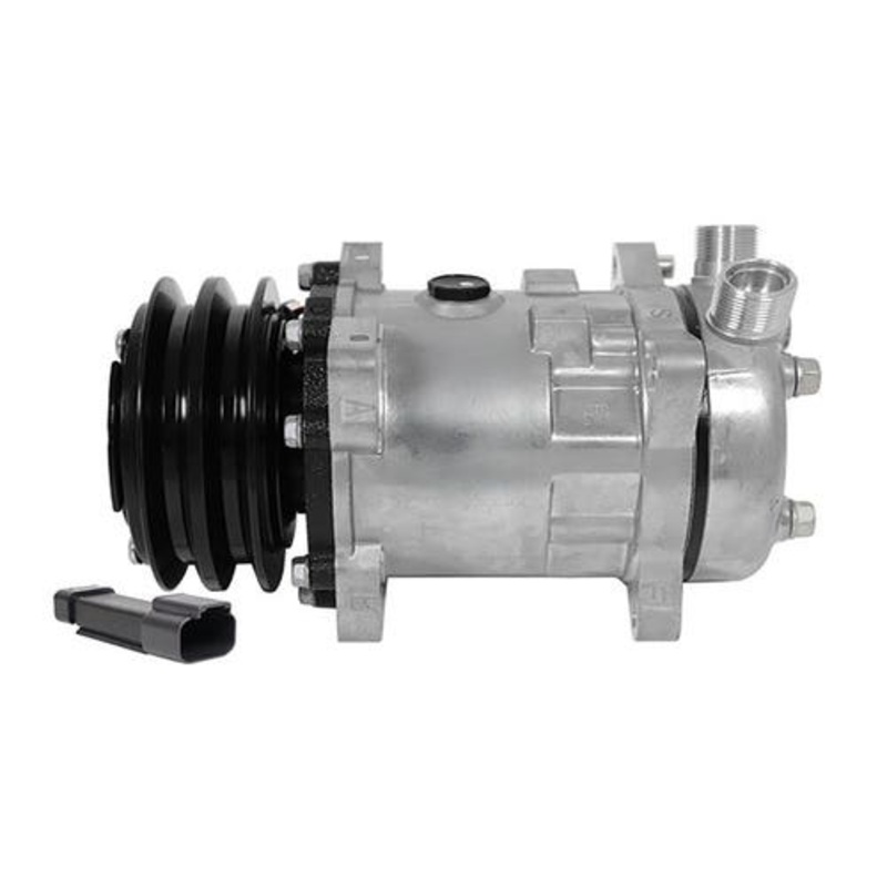 Air Conditioning Clutch fits New Holland T2310 T2320 T2410 T2420 TC40DA TC45DA fits Case IH DX40 DX55 Farmall 40 Farmall 45 Farmall 60 87362509
