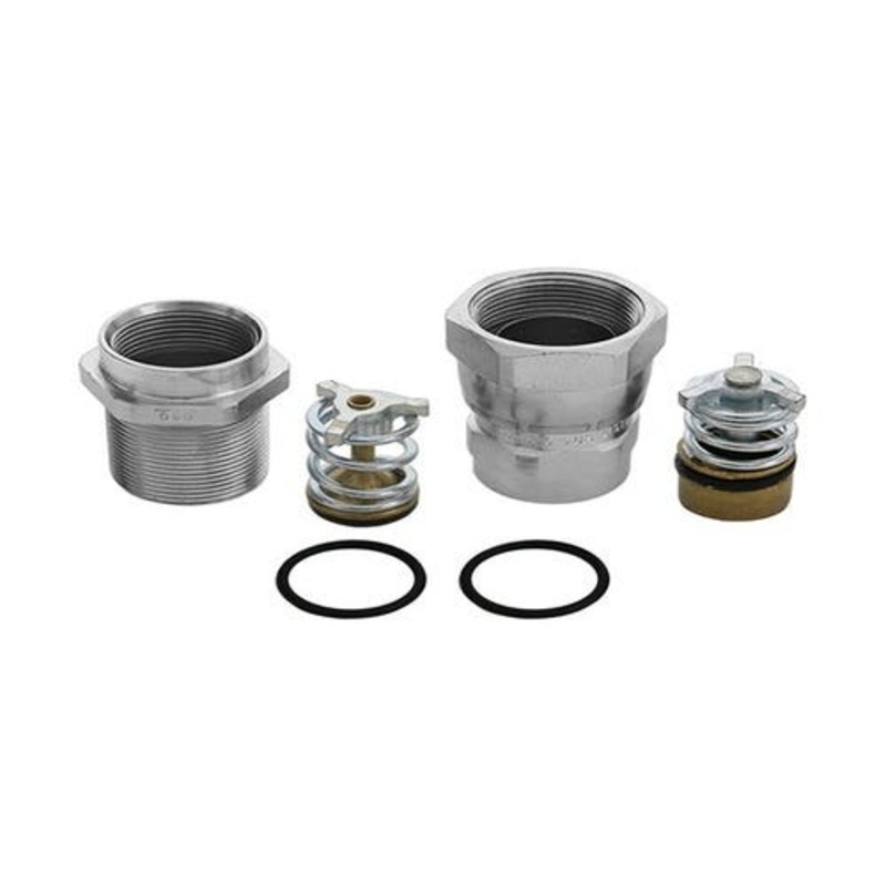 Air Conditioning Quick Coupler Kit - #8 fits John Deere 6000