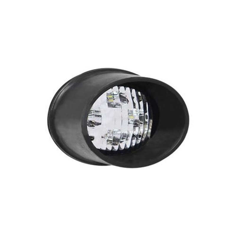 Rear Fender Trapezoidal Flood Beam Light - 5" Round fits John Deere 3020 4010 4020 4040 4050 4240 4250 4320 4430 4440 4450 4455 4630 4640 7520 8430