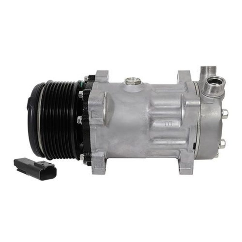 Compressor fits John Deere 950C 1050C 605C 655C 755C AT196780 AT266646 LW10116767 SE502287