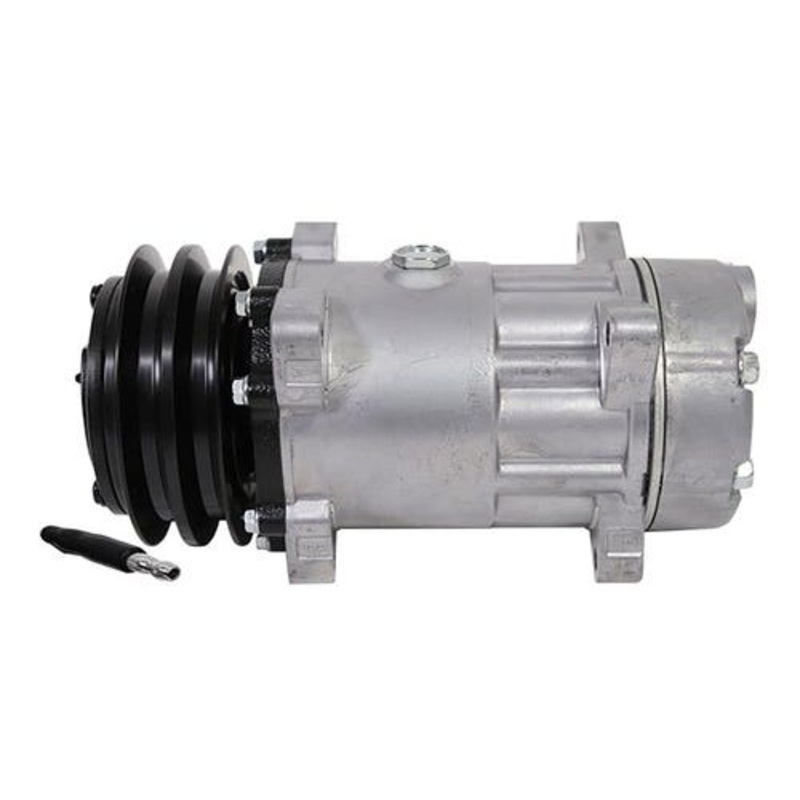 Compressor fits New Holland 4230 4430 9967426 9966452 fits Ford 4230 4430 9967426 fits Gehl CTL70 CTL80 CTL85 140340 fits Terex SKL-863 SKL-873