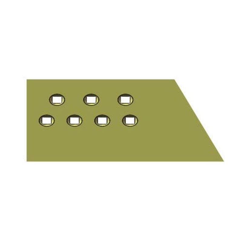End Bit - Level Cut fits Caterpillar 9W8875