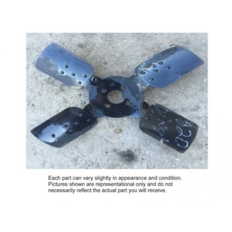 Used Cooling Fan - 4 Blade fits John Deere 820 830 920 930 1020 1030 1120 1130 1520 1530 1630 2020 2040 2120 350 350B 350C 350D 401 2240 932 AT23180