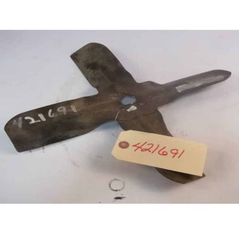 Used Cooling Fan - 4 Blade fits Massey Ferguson F40 TE20 TO20 TO30 TO35 181522M91 fits Massey Harris 50