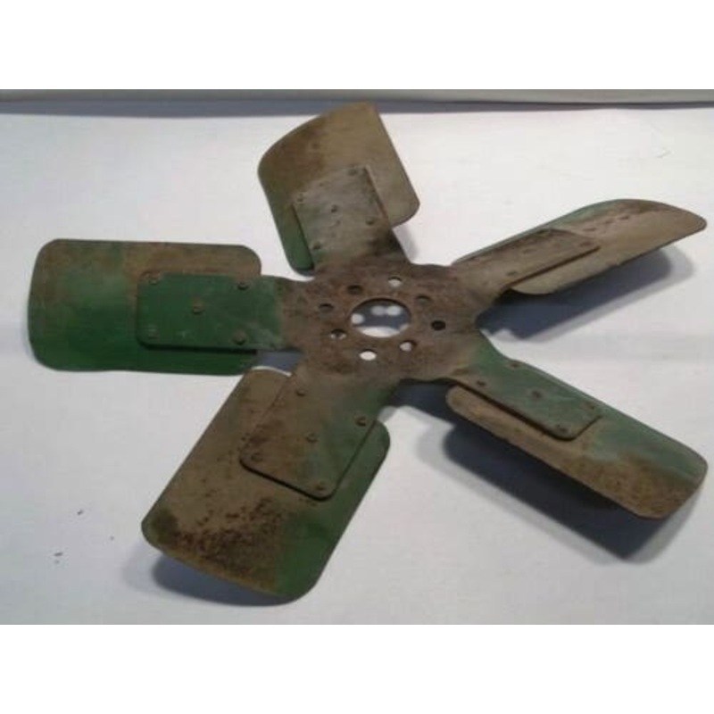 Used Cooling Fan - 5 Blade fits John Deere 440 440A 3010 2030 3020 440 440A 440B AR34450