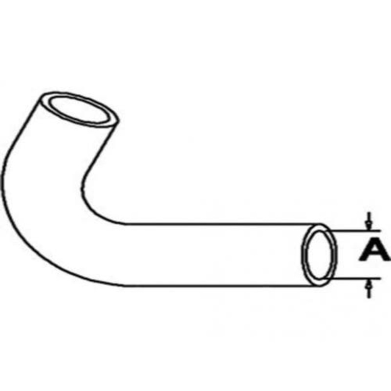 Radiator Hose - Bypass fits Massey Ferguson 35X 135 fits M&W 826257M1