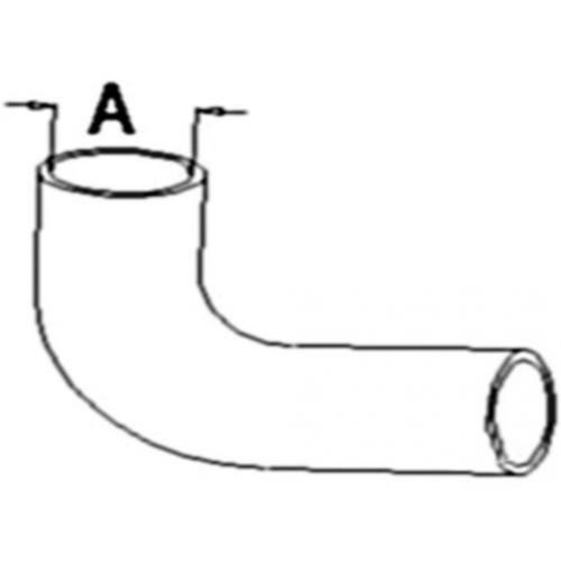 Radiator Hose - Lower fits Case 1270 1370 1570 A145619
