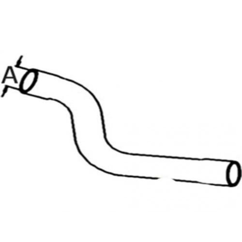 Radiator Hose - Lower fits Case 1290 1294 1390 1394 fits Case IH K201976